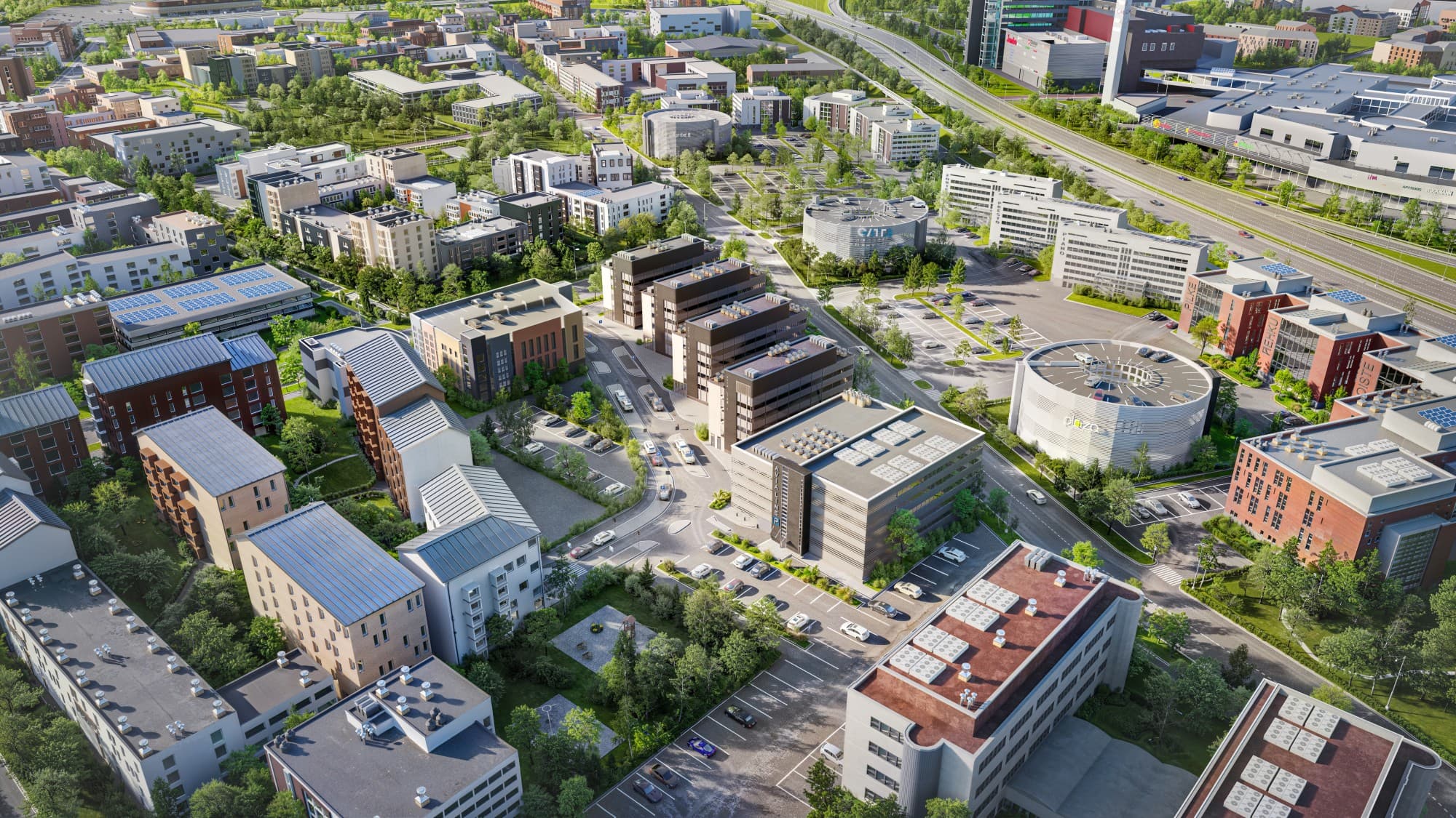 3D Visual Exterior Residential Commercial