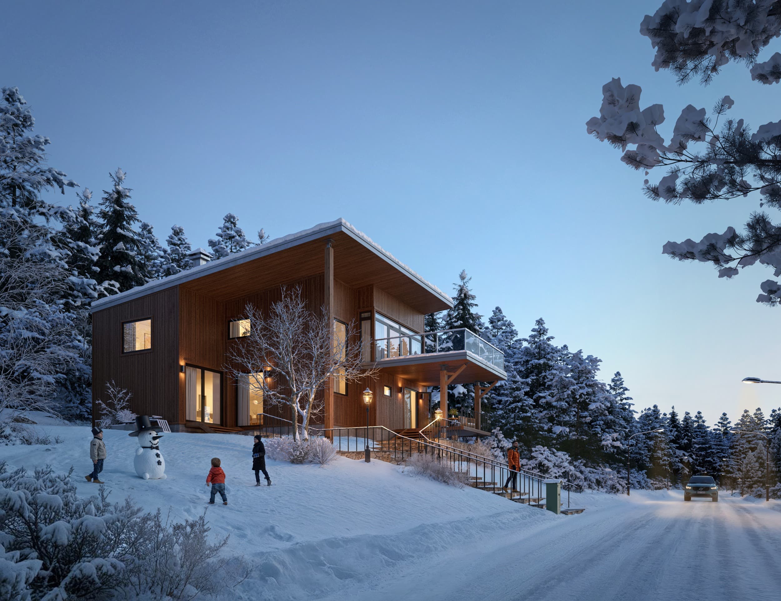 3D Visual Exterior Residential