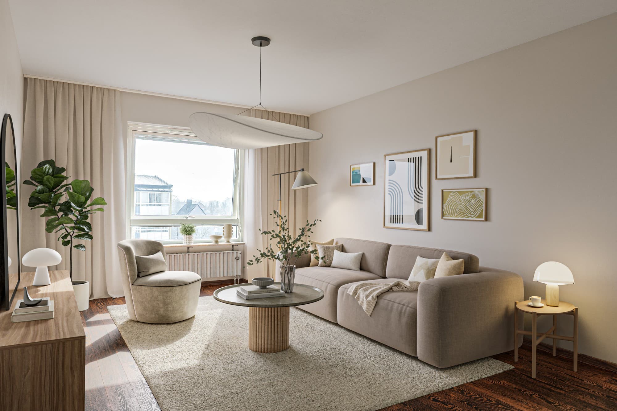 After staging